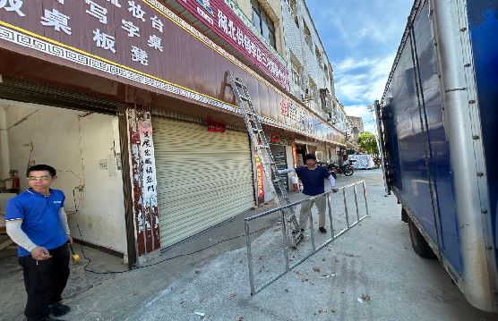 三门装招牌的时候要注意什么？