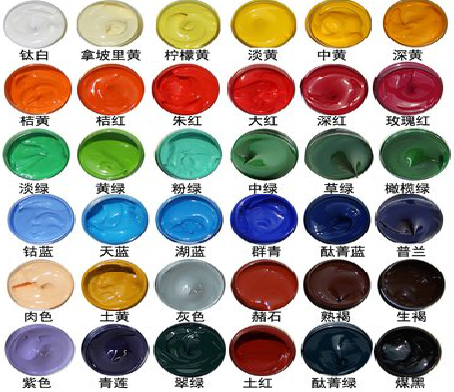 三门墙绘颜色的选择有讲究。